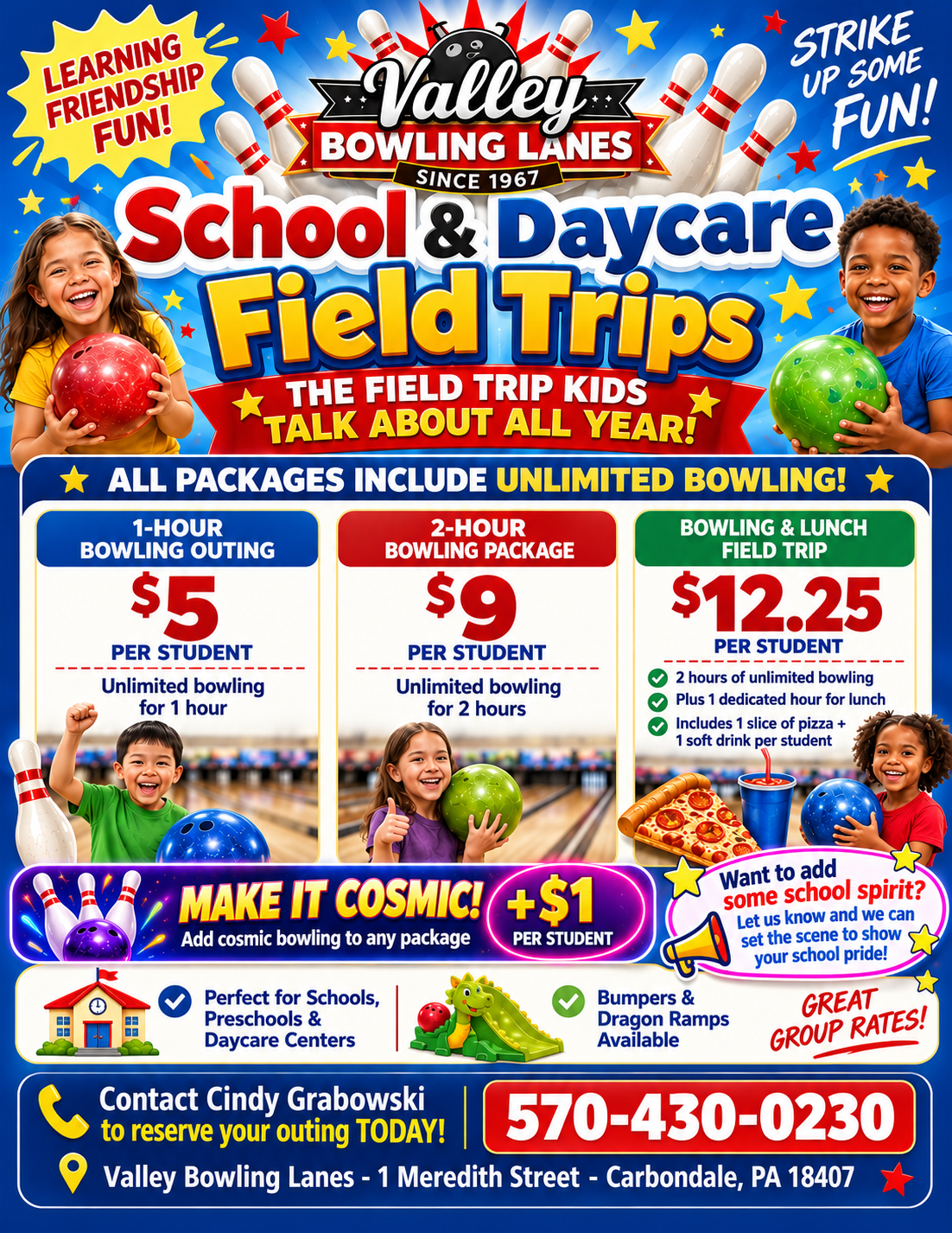 School-Daycare Outings 2026-27