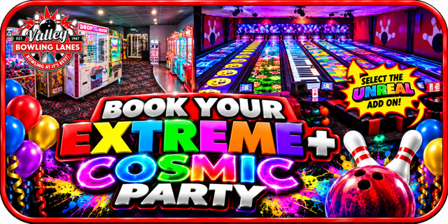 Book the UNREAL Extreme Party