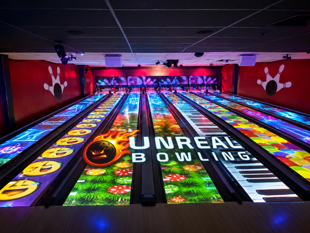 UNREAL Bowling private events at Valley Bowling Lanes