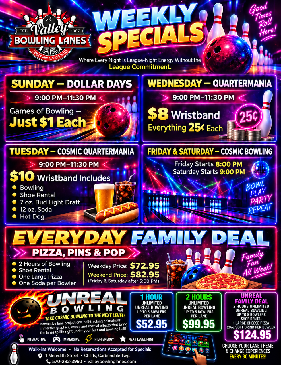 Weekly Specials